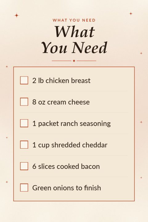 Crockpot Crack Chicken recipe
