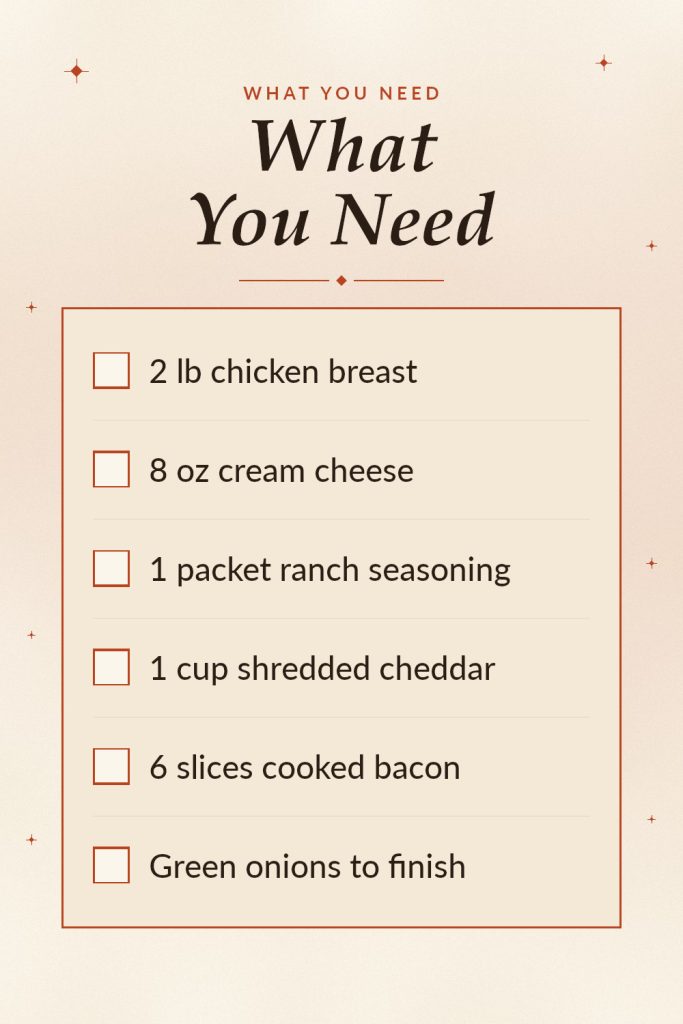 Crockpot Crack Chicken recipe